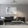 3296 Sullivan Modern füstszínű üveg Mennyezeti lámpa