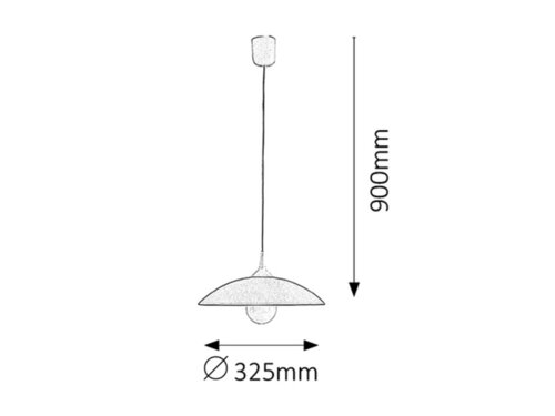 4615 Cupola range Hagyományos fehér Függeszték