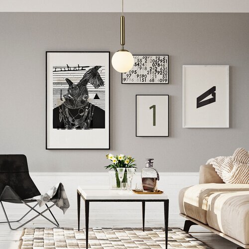 5352 Divina Modern fehér Függeszték