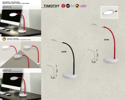 5430 Timothy Modern  Asztali lámpa