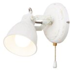 5966 Vivienne Vintage/ Romantikus antik fehér Spotlámpa