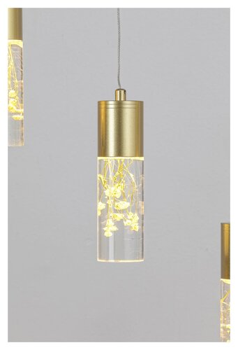 6559 Floresta Modern Arany Függeszték