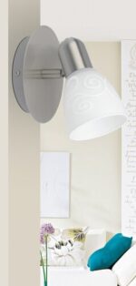 6635 Harmony Lux Hagyományos fehér mintás Spotlámpa