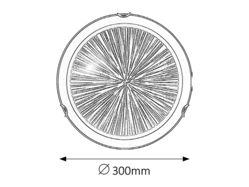 1857 Sphere Hagyományos fehér Mennyezeti lámpa