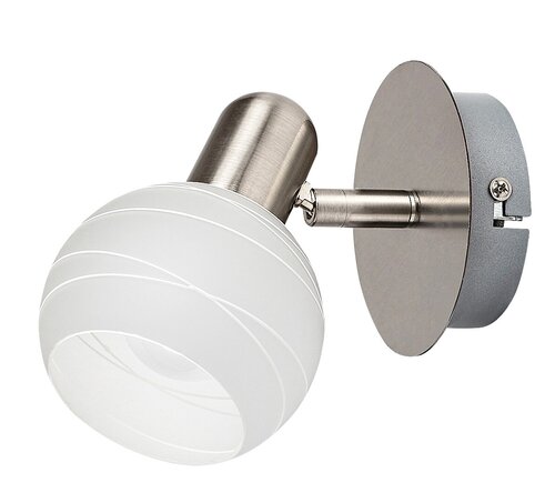 6341 Aurel Modern fehér mintás Spotlámpa