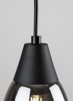 72181 Ilmari Modern füstszínű üveg Függeszték