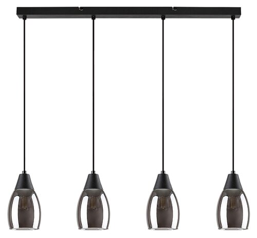 72184 Ilmari Modern füstszínű üveg Függeszték