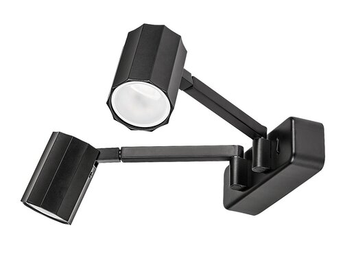 73028 Karter Modern matt fekete Fali lámpa