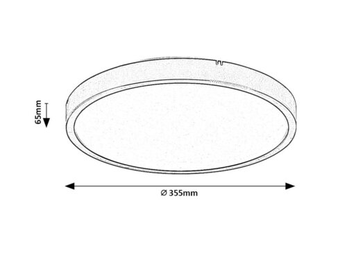 71427 Alenzo Technikai fehér LED panel