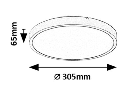 71436 Alenzo Technikai fehér LED panel