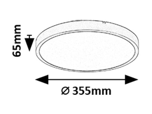 71438 Alenzo Technikai fehér LED panel