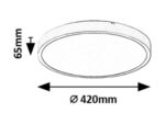 71439 Alenzo Technikai fehér LED panel