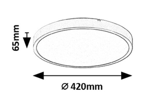 71439 Alenzo Technikai fehér LED panel