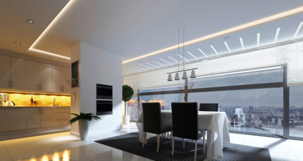 LCOB 14W/M 12V IP65-CCT LED SZALAG