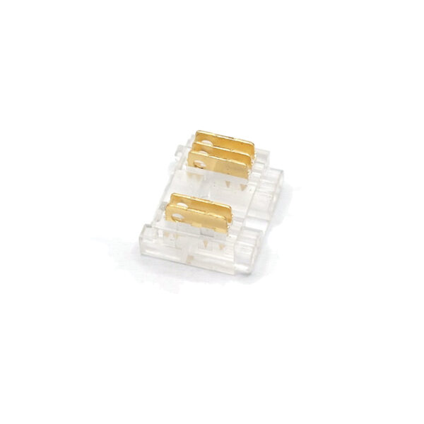 COB LED Szalag átlátszó betápcsatlakozó 12 mm 5 pin szalag+vezeték