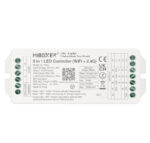 MiBoxer 5 Az 1-Ben Dimmer/CCT/RGB/RGBW/RGB+CCT Led Zóna Vezérlõ (Wi-Fi+2,4GHz) DC12-48V 20A