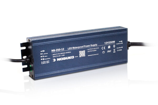 NOBUKO B Series 12V 250W IP67 Kültéri Led Tápegység