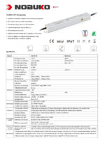 NOBUKO B Series 12V 30W IP67 Kültéri Led Tápegység