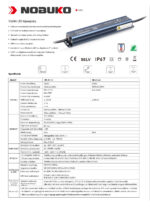 NOBUKO B Series 24V 45W IP67 Kültéri Led Tápegység