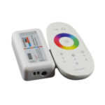 MiBoxer RGBW LED Vezérlõ DC12-24V 10A Fehér Touch Távirányítóval