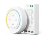 MiBoxer 2 az 1-ben dimmer / CCT LED Vezérlõ DC12-24V 12A Fehér Touch Mágneses Fali Távirányítóval