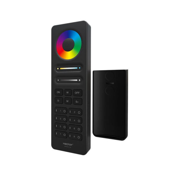 MiBoxer 8 Zónás RGB+CCT távirányító - fekete