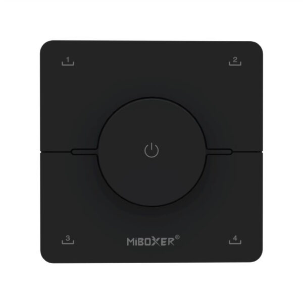 MiBoxer Dimmer+CCT Fali Távirányító Fekete 1 zónás