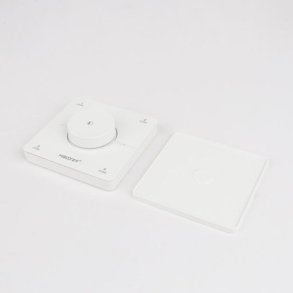 MiBoxer 4 zónás Dimmer+CCT Fali Távirányító Fehér