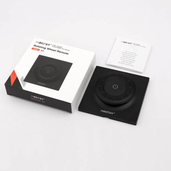 MiBoxer Dimmer+CCT Fali Távirányító Fekete