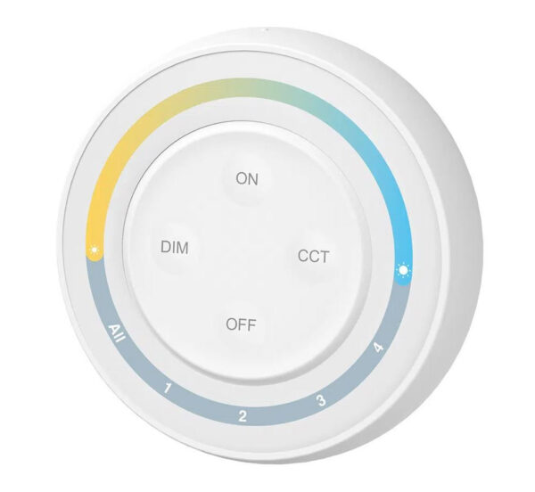 MiBoxer CCT Mágneses Távirányító Fehér