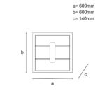 LED világítás + vezérlés 55W - J1348/B