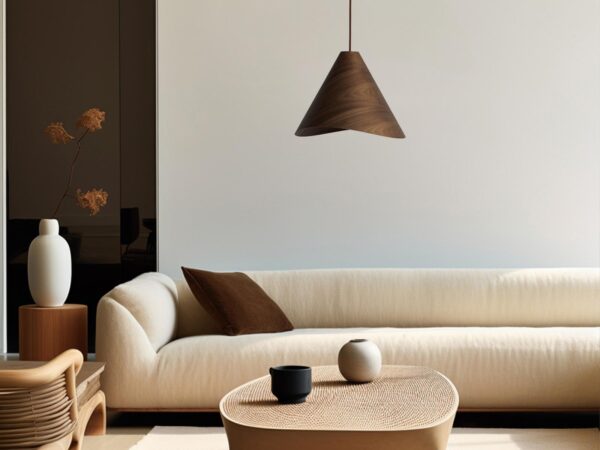 Tömör fa lámpa E27 / 330 - WRE021