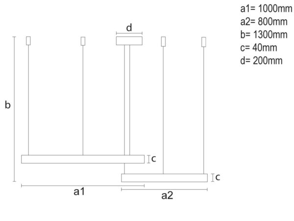 LED világítás + vezérlés 128W - J4383/B