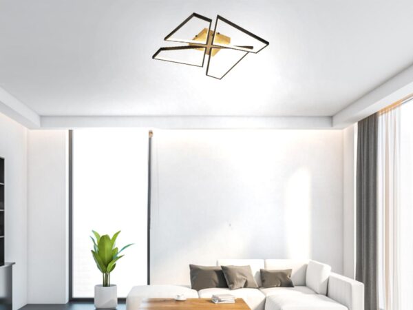 LED mennyezeti lámpa + távvezérlõ 115W - TA1312/BW