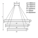 LED világítás + vezérlés 235W - J4343/B