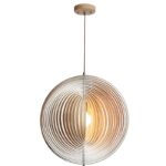 Tömör fa lámpa E27 / 590 - WRE063