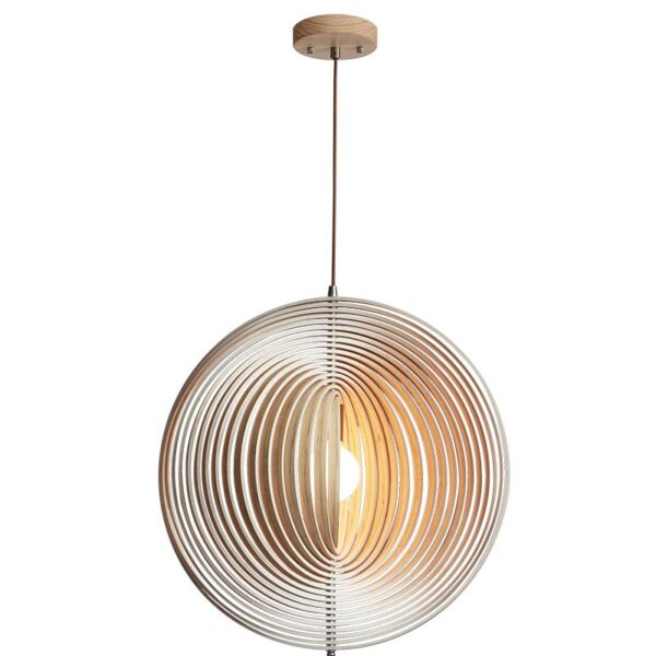 Tömör fa lámpa E27 / 590 - WRE063