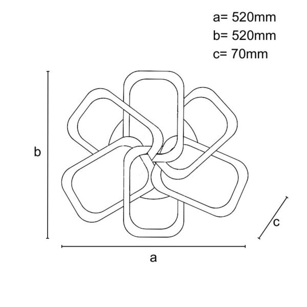 LED világítás + vezérlés 140W - J1332/W