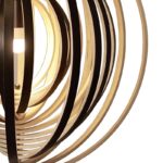 Tömör fa lámpa E27 / 590 - WRE073