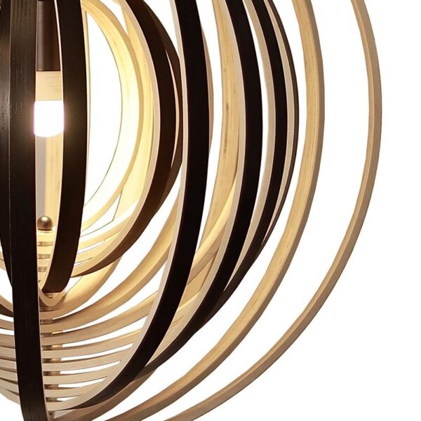 Tömör fa lámpa E27 / 590 - WRE073