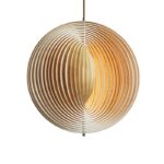 Tömör fa lámpa E27 / 590 - WRE063