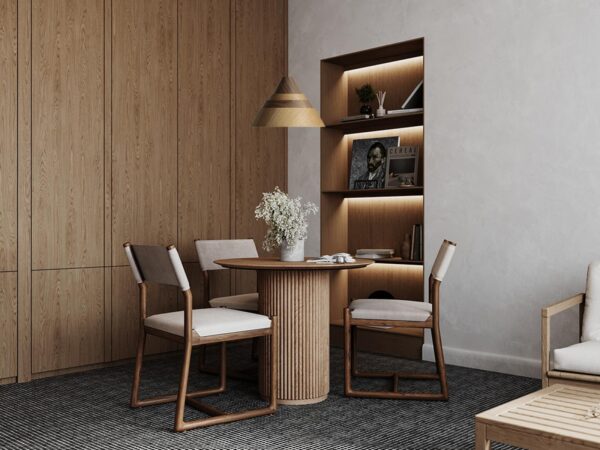 Tömör fa lámpa E27 / 330 - WRE031