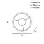 LED világítás + vezérlés 55W - J1347/B