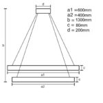 LED világítás + vezérlés 80W - J4346/GCH