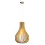 Tömör fa lámpa E27 / 380 - WRE082