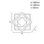 LED világítás + vezérlés 130W - J1355/W