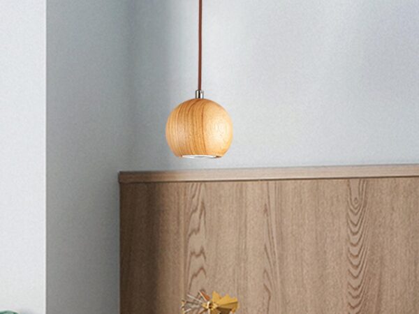 Tömör fa lámpa GU10 / 110 - WRG011