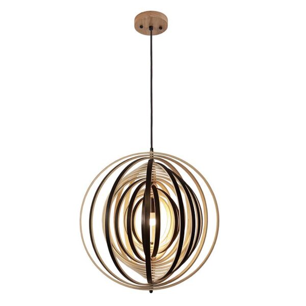 Tömör fa lámpa E27 / 500 - WRE072