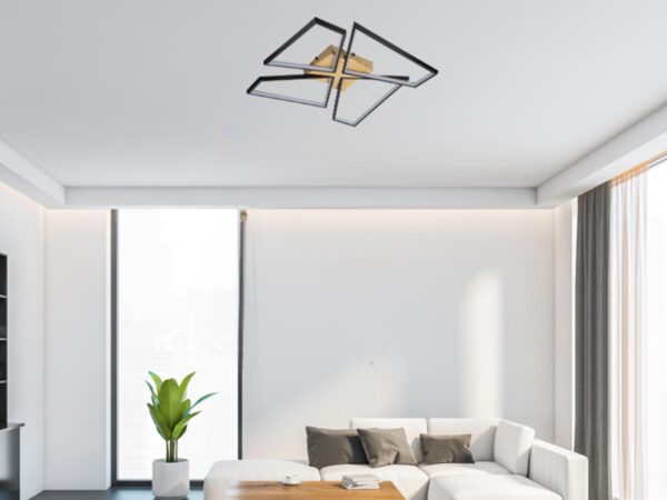 LED mennyezeti lámpa + távvezérlõ 115W - TA1312/BW