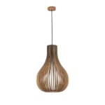 tömör fa lámpa E27 / 310 - WRE091